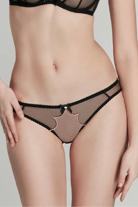 seamless bikini panties for women for a sleek silhouetteLorna Brief in Black