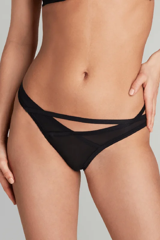 seamless bikini panties for women for a sleek silhouetteJoan Brief Black