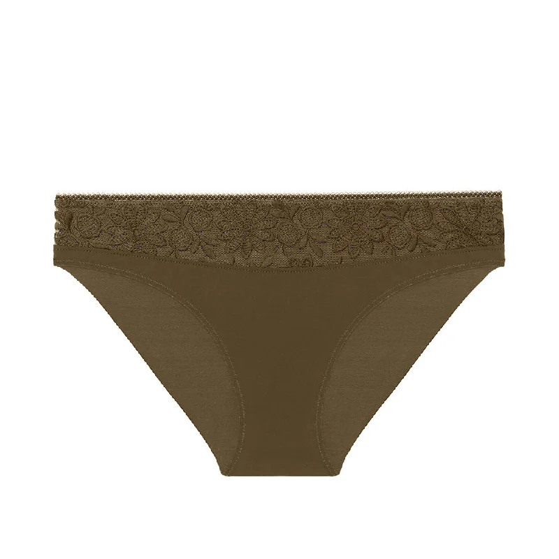 seamless satin panties for women with a smooth feelAmazone Nomad Green Brief