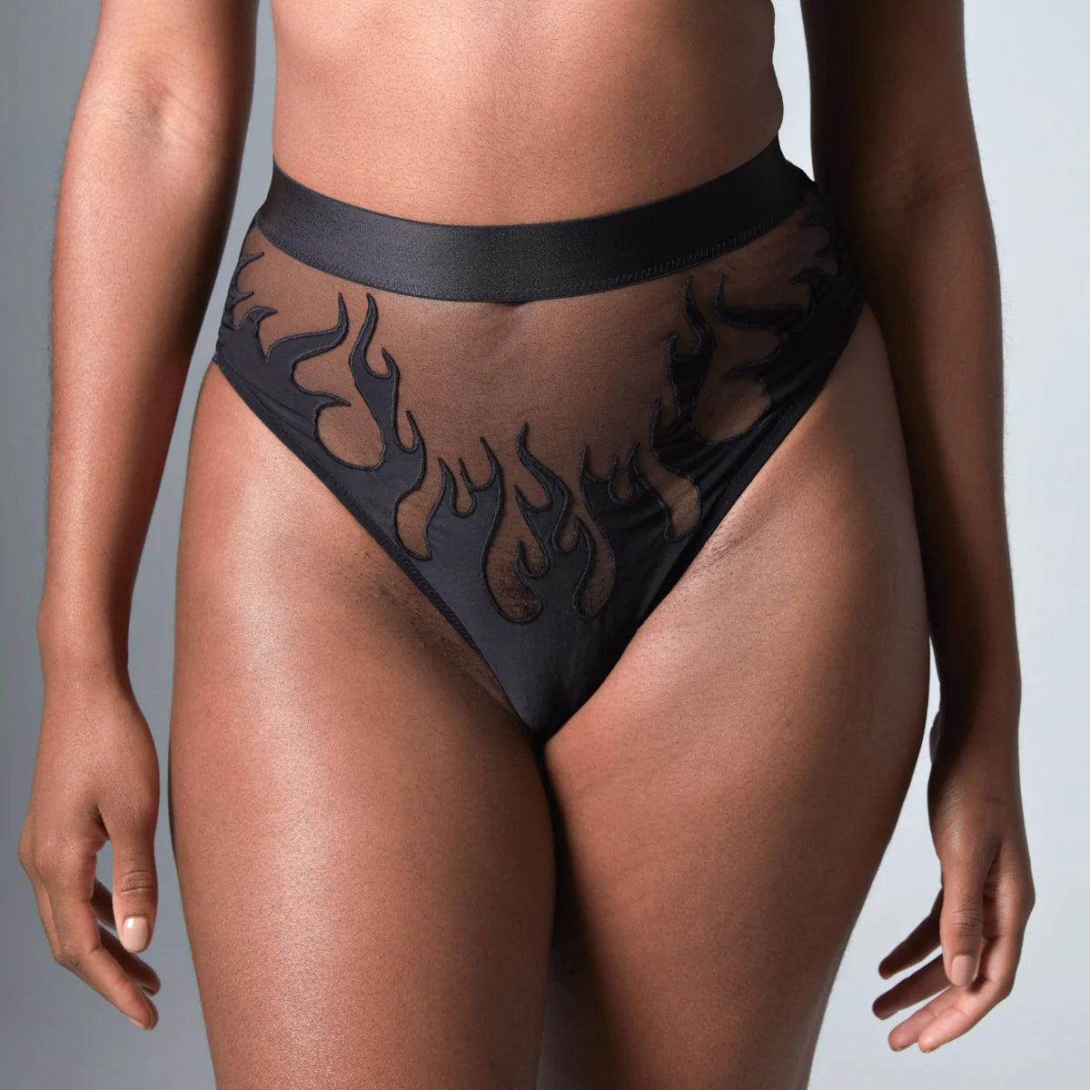 satin panties for women with a luxurious feelSmokin' Mirrors Bikini