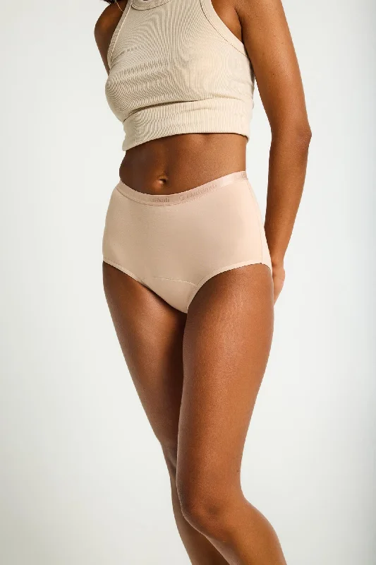 seamless women panties for a smooth look under clothesClassic Full Brief Light-Moderate Beige