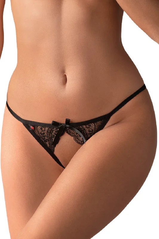 satin panties for women with a luxurious feelMiamor Crotchless Brief