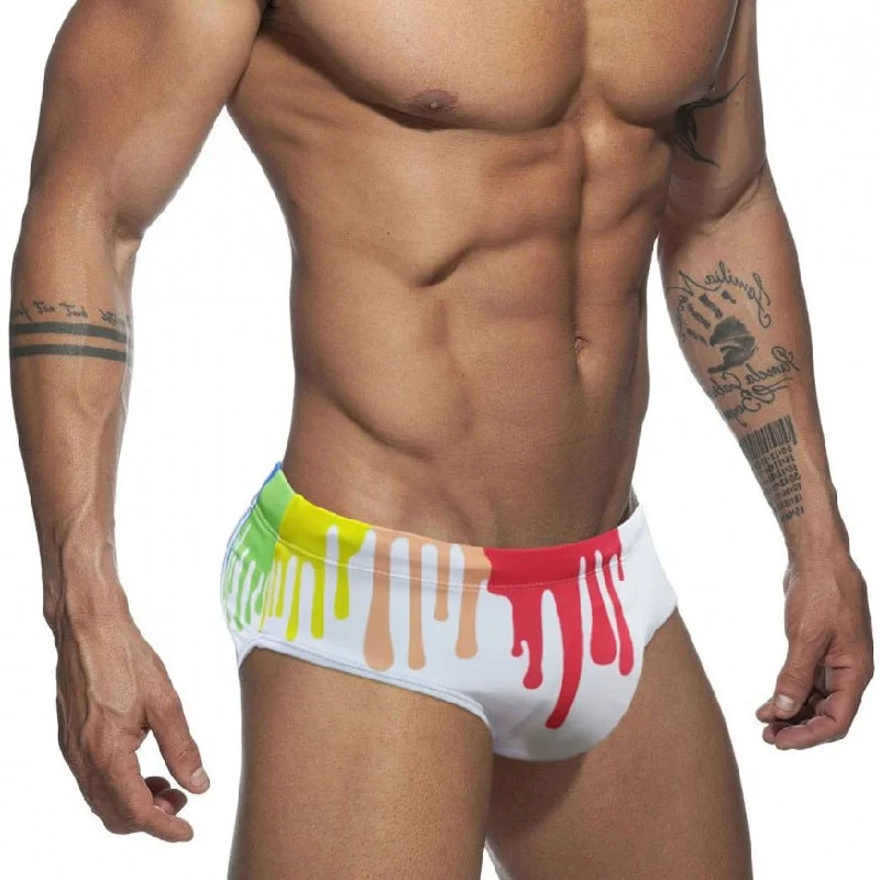 convertible panties for women with versatile useCrayon Graffiti Swim Briefs