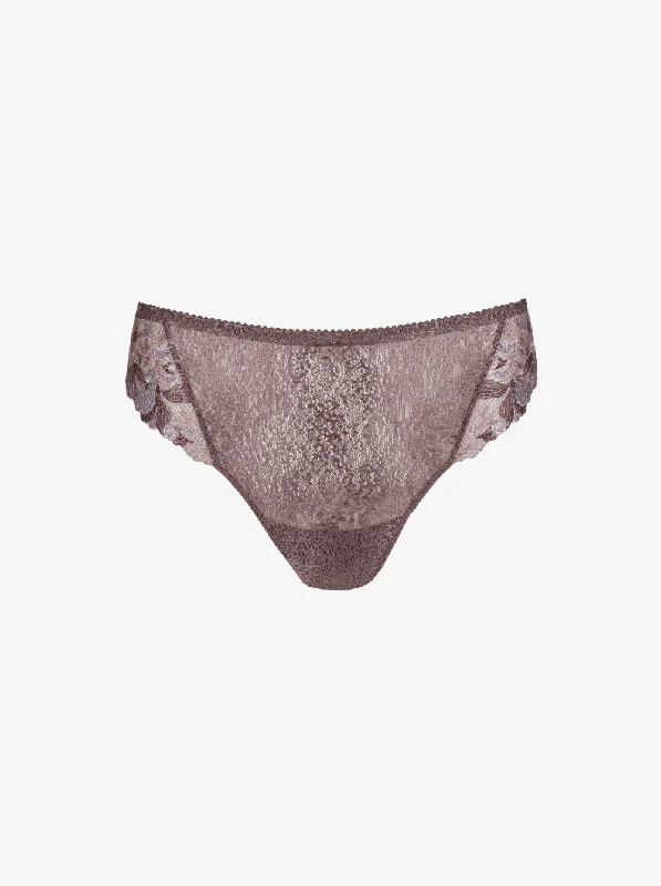 satin panties for women with a luxurious feelMohala Thong - Eyeshadow