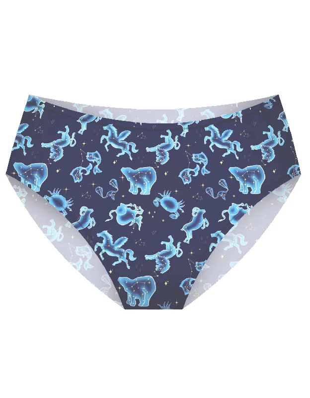 anti - odor panties for women with freshnessAiraModal™ Cosmic Creatures High-Rise Brief