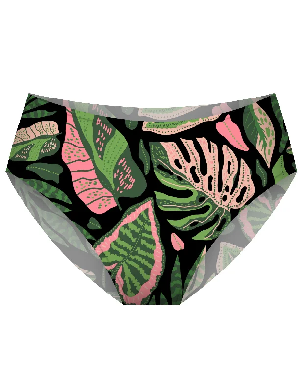 lace hipster panties for women with a trendy styleAiraModal™ Monstera Vibes High-Rise Brief