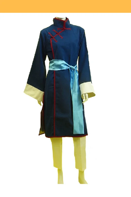 Black Butler Kuroshitusji Lau Dark Blue Version Cosplay Costume