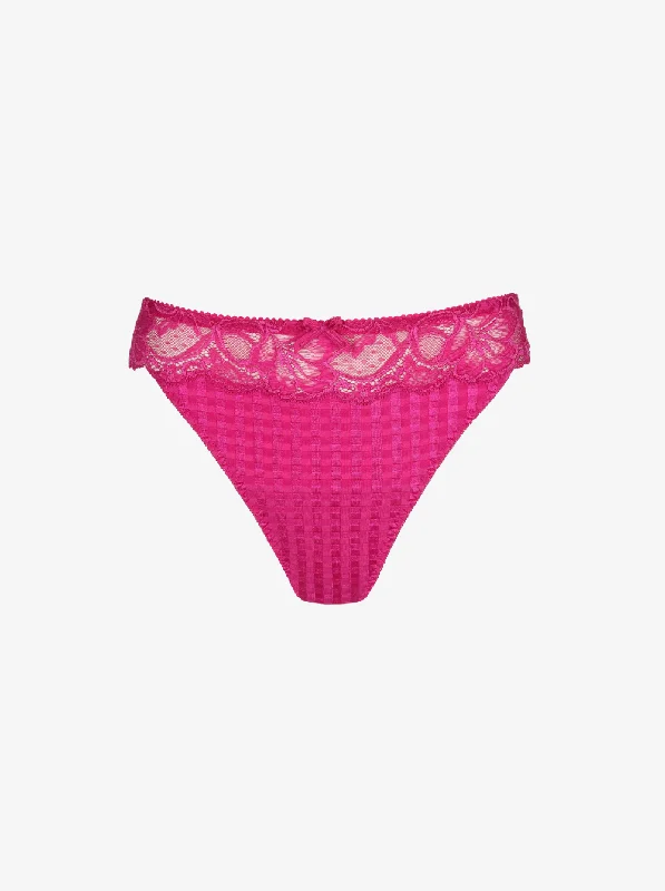 seamless women panties for a smooth look under clothesMadison Thong - Fuchsia Fiesta