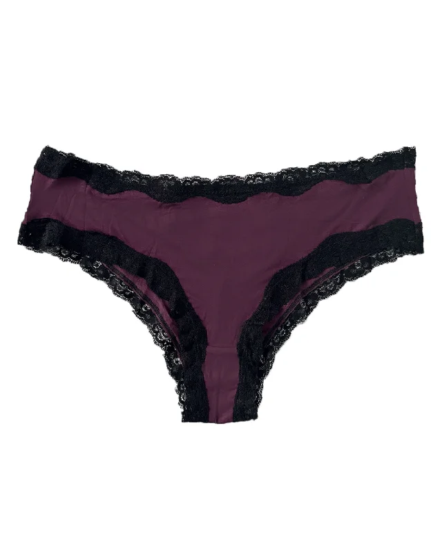 seamless thong panties for women for ultimate comfortAiraModal™ Lace-Up Purple Brief