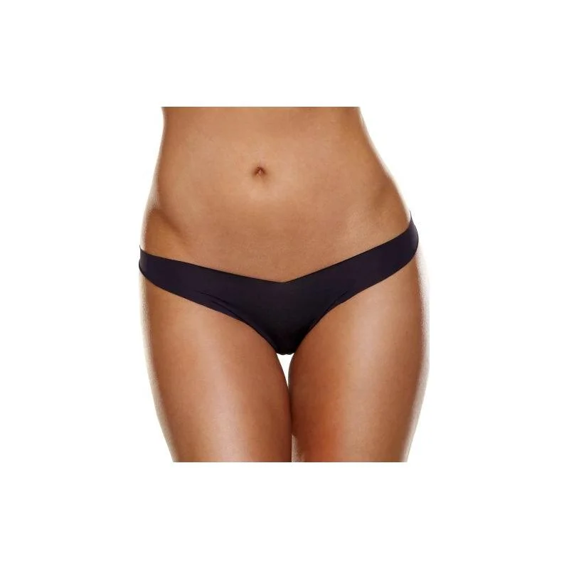 seamless plus size panties for women with comfortInvisible Thong Black