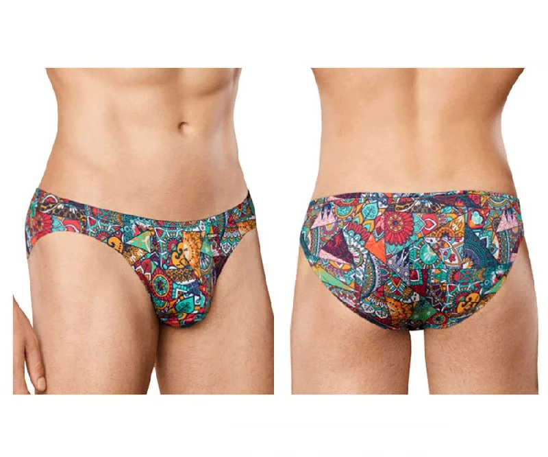 bamboo panties for women with natural softnessDoreanse 1217-PRN Groovy Bikini Color Printed