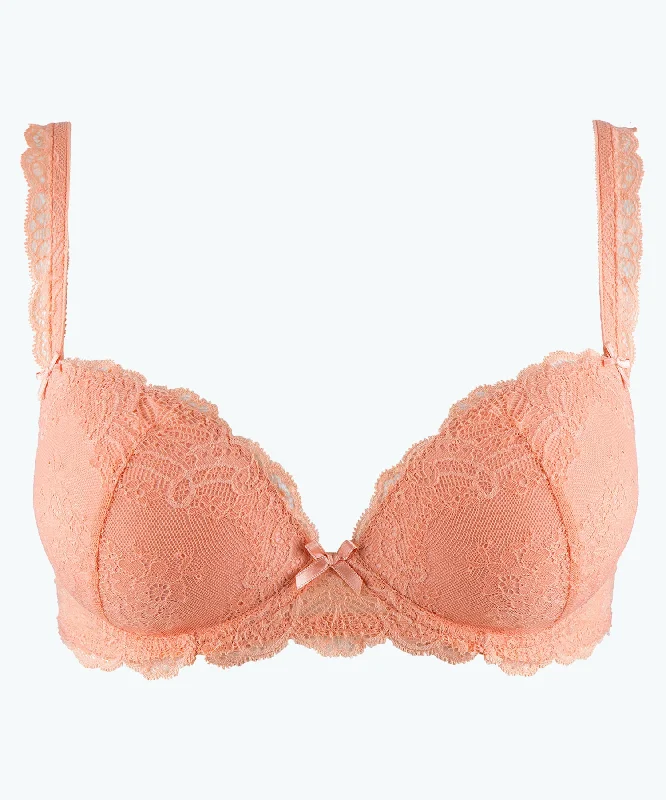 red women lingerie for Valentine's DayDanse des Sens Melon Plunge Bra