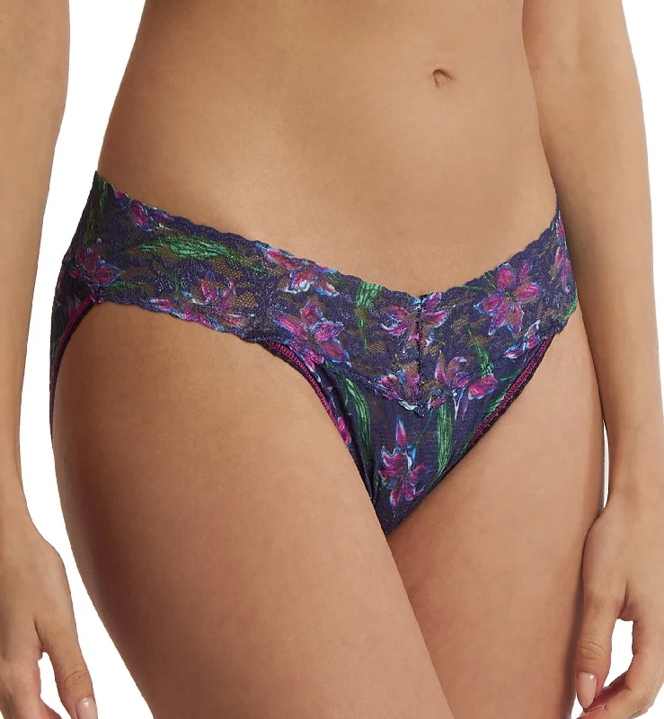 seamless hipster panties for women for a low - rise fitHanky Panky Signature Lace Printed Vikini (PR482374) - Twilight Blooms