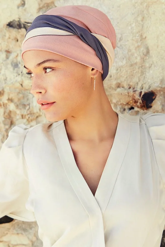 sexy backless push up brasChristine Viva Mary Turban - Soft Rose Mix