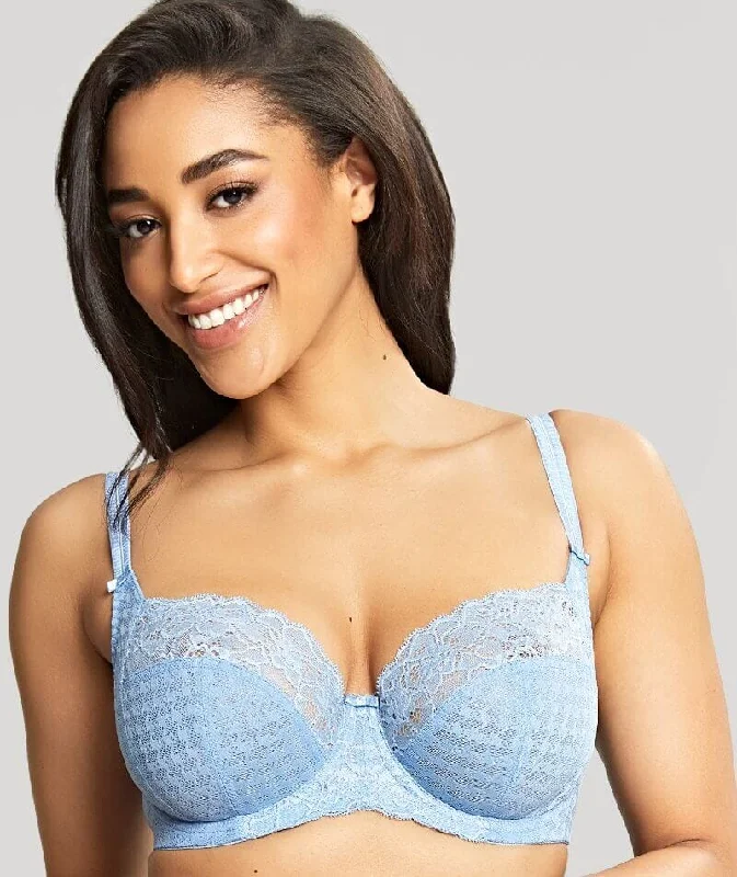 sports bras for high impact workoutsPanache Envy Full Cup Underwire Bra - Sky Blue