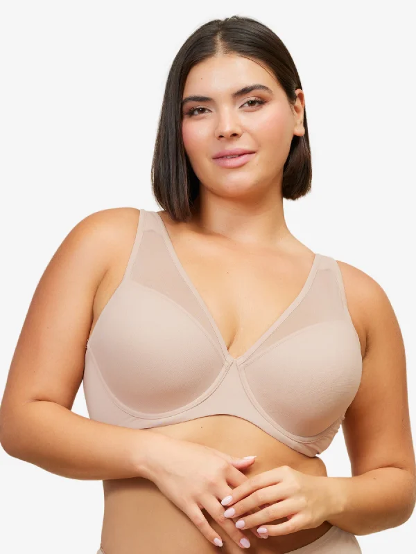 wireless bras for a natural feelThe Jolene - Perfect Plunge Underwire Bra