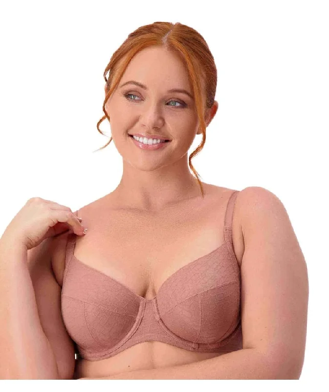 padded bras for added volumeTriumph Signature Everyday Underwired Bra - Toasted Almond