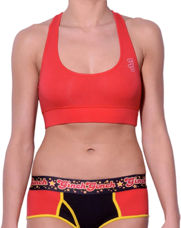 convertible sports bras for versatile useAtomic Fireballs Sports Bra