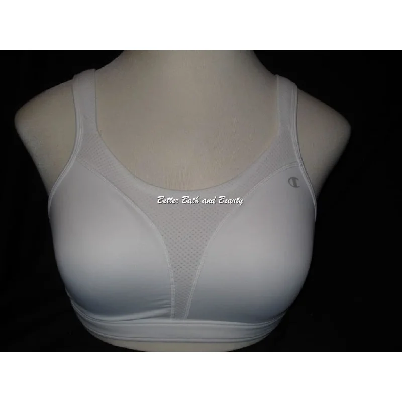 lace balconette bras for a luxurious feelChampion 1602 Spot Comfort Full Support Wire Free Sports Bra 38C White NWT