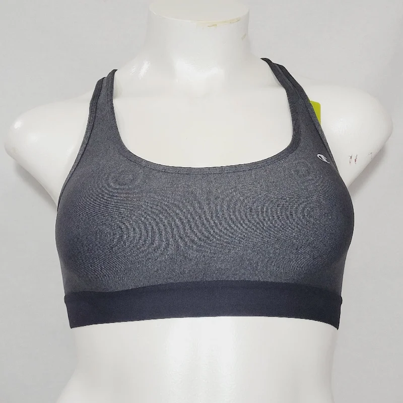 minimizer bras to reduce bust sizeChampion 6715 Absolute Workout II Wire Free Sports Bra LARGE Granite Heat Gray