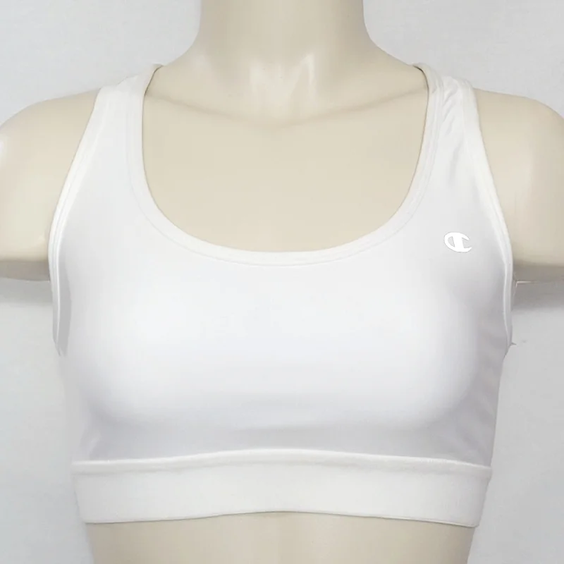 moisture wicking sleep bras for hot sleepersChampion 6715 Absolute Workout II Wire Free Sports Bra LARGE White NWT