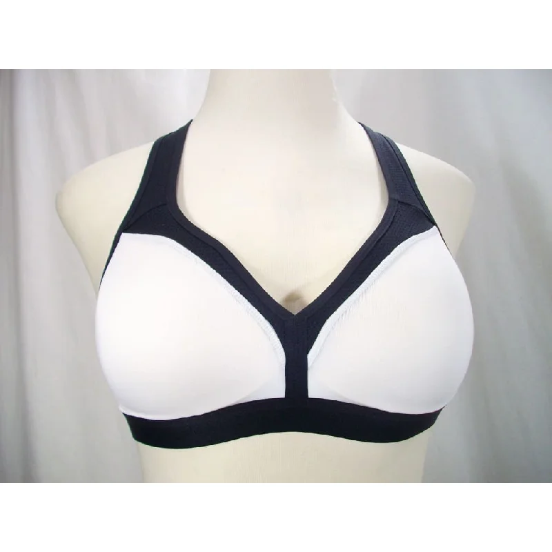 backless bras for revealing outfitsChampion B9373 Molded Cup Wire Free Sports Bra X-LARGE White & Black NWT