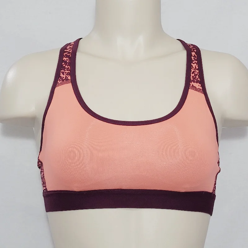 minimizer underwire bras for more controlChampion N9678 Power Core Compression Padded Racerback Sports Bra SMALL Papaya