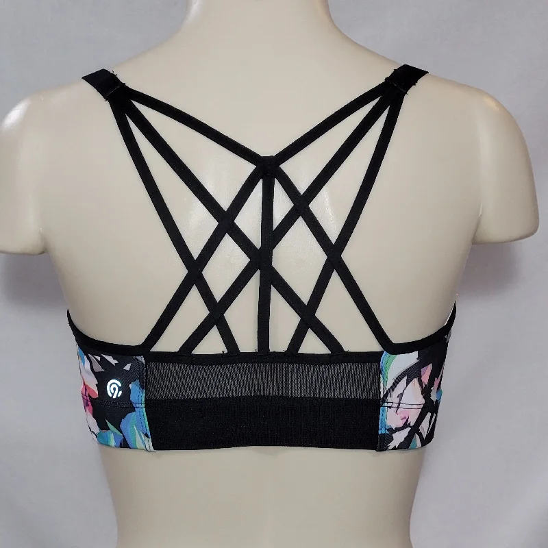 seamless sports bras for minimal chafingChampion N9688 Strappy Cami Wire Free Sports Bra SMALL Multicolor NWT