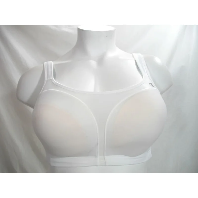 bralette sports bras for light exerciseChampion QB2399 Shape U-Plus Wire Free High Support Sports 38DDD White