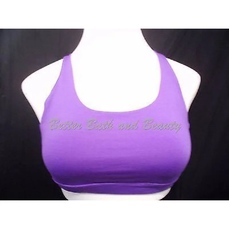 sleep bras for all night comfortGap Fit Wire Free Sports Bra MEDIUM Purple & Lavender with Removable Pads