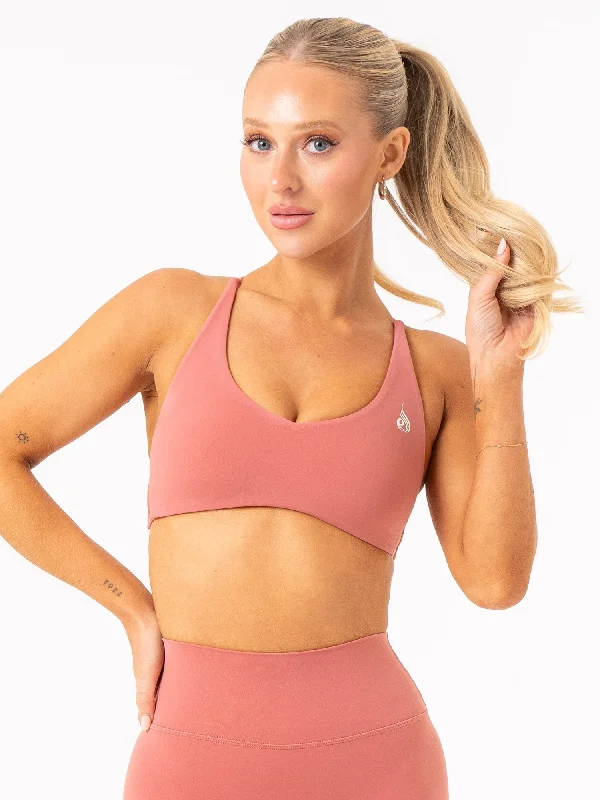 nursing bras for new mothersNKD Embody Sports Crop - Dusty Pink