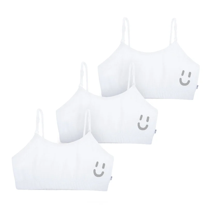 bralette bras for a trendy and comfortable styleUniform 3-Pack Training Bras